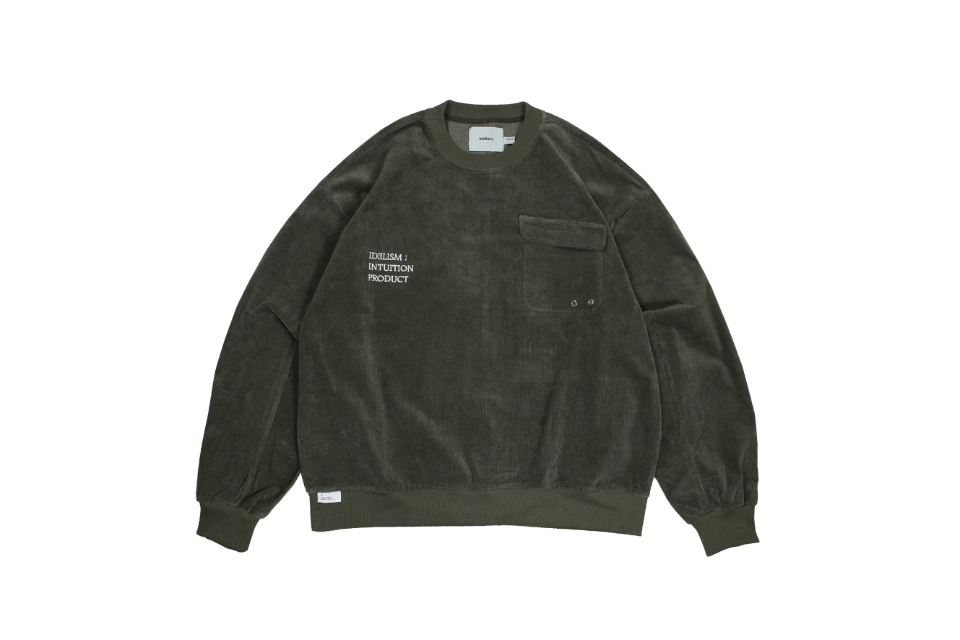 idealism 23 AW Corduroy Crewneck (10)
