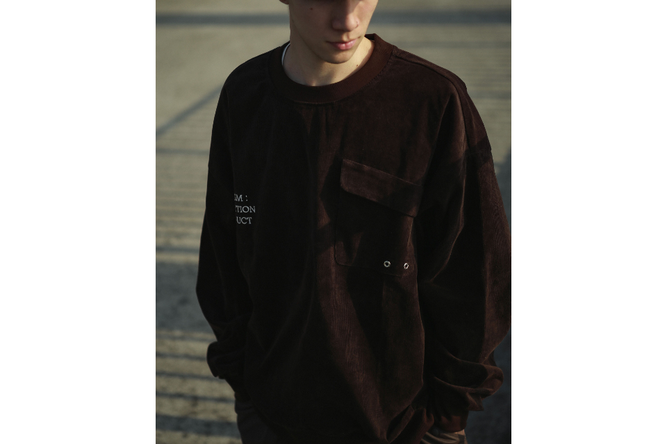 idealism 23 AW Corduroy Crewneck (6)