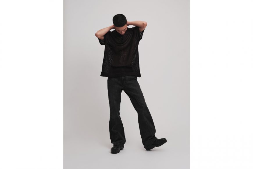 ANONYMOUS TALKING 23 AW Knit Polo Shirt (3)