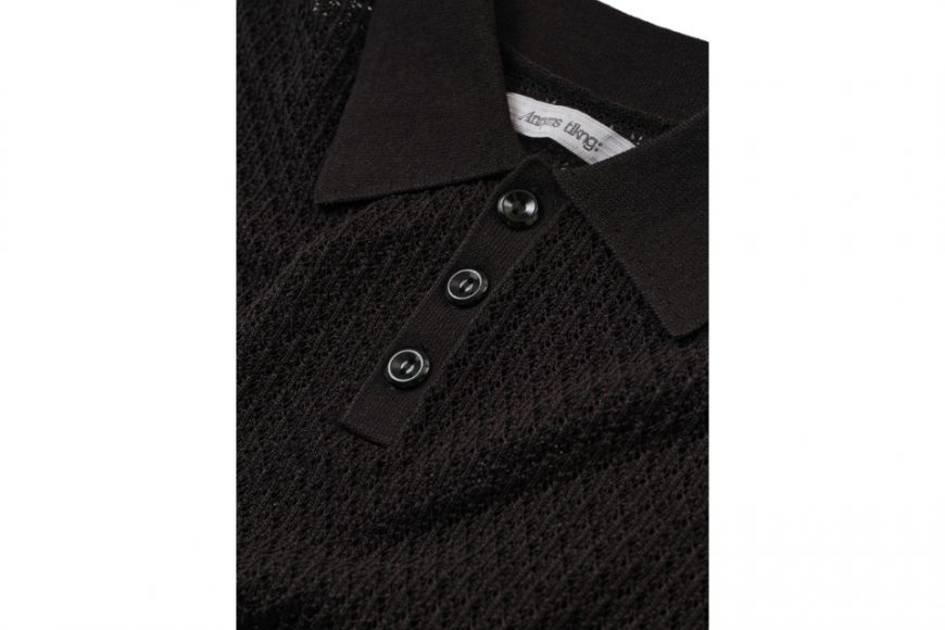 ANONYMOUS TALKING 23 AW Knit Polo Shirt (7)