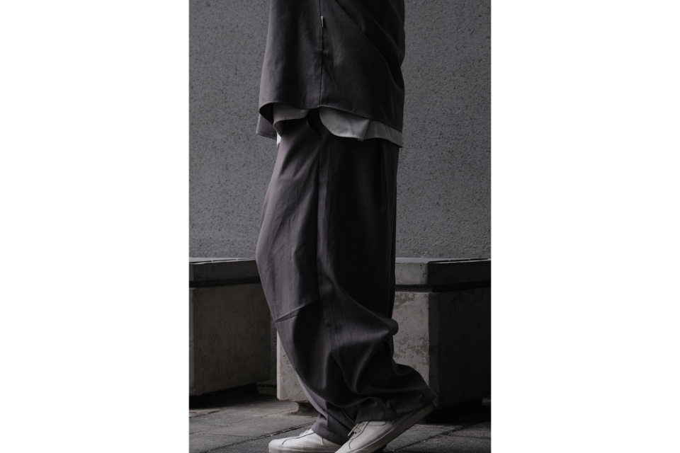 Nurari 23 AW 23- civ. classic circular pants (3)