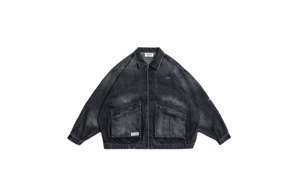 PERSEVERE 23 AW Denim Harrington Jacket (10)