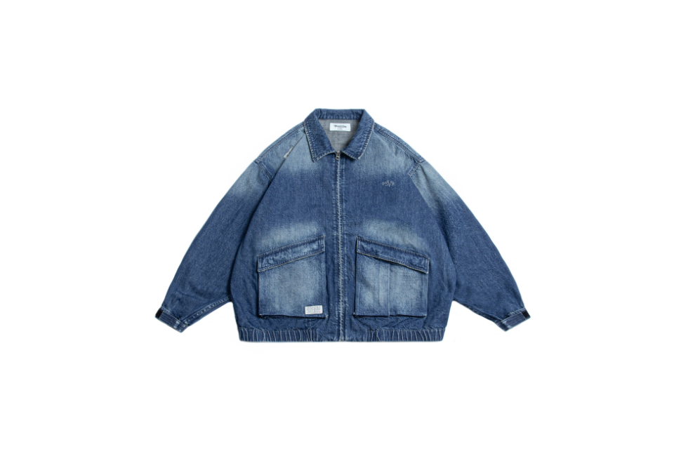 PERSEVERE 23 AW Denim Harrington Jacket (24)