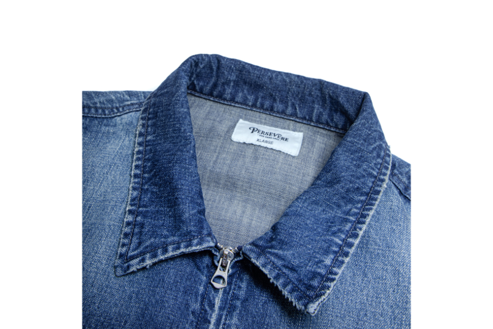 PERSEVERE 23 AW Denim Harrington Jacket (26)