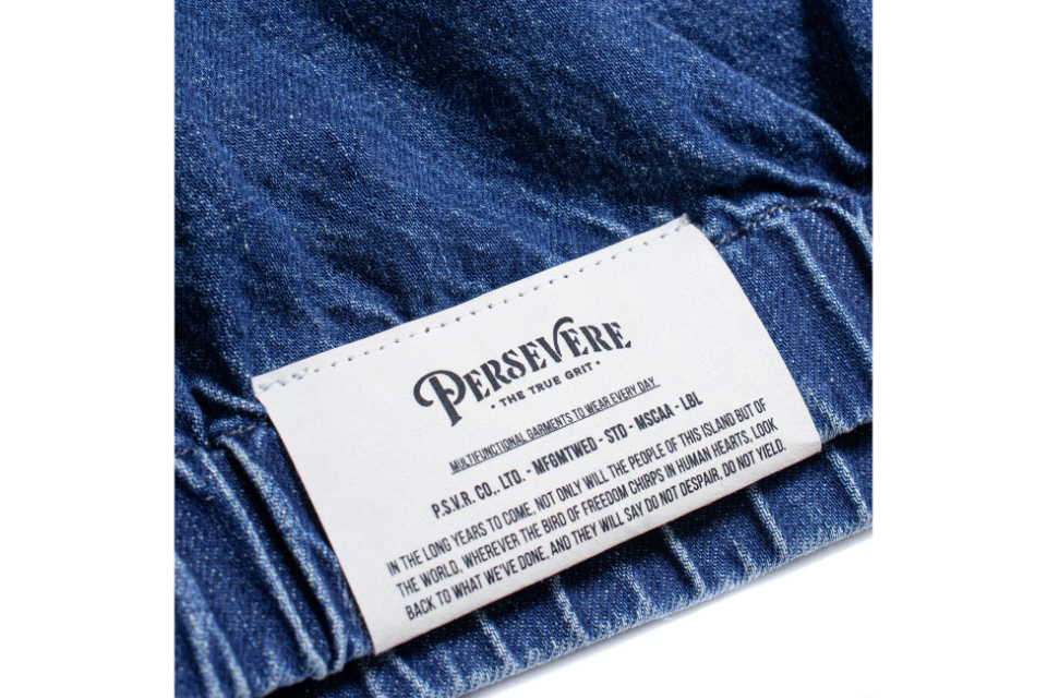 PERSEVERE 23 AW Denim Harrington Jacket (36)