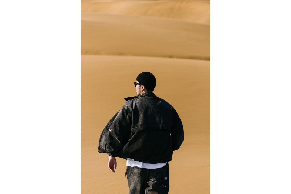 PERSEVERE 23 AW Denim Harrington Jacket (4)