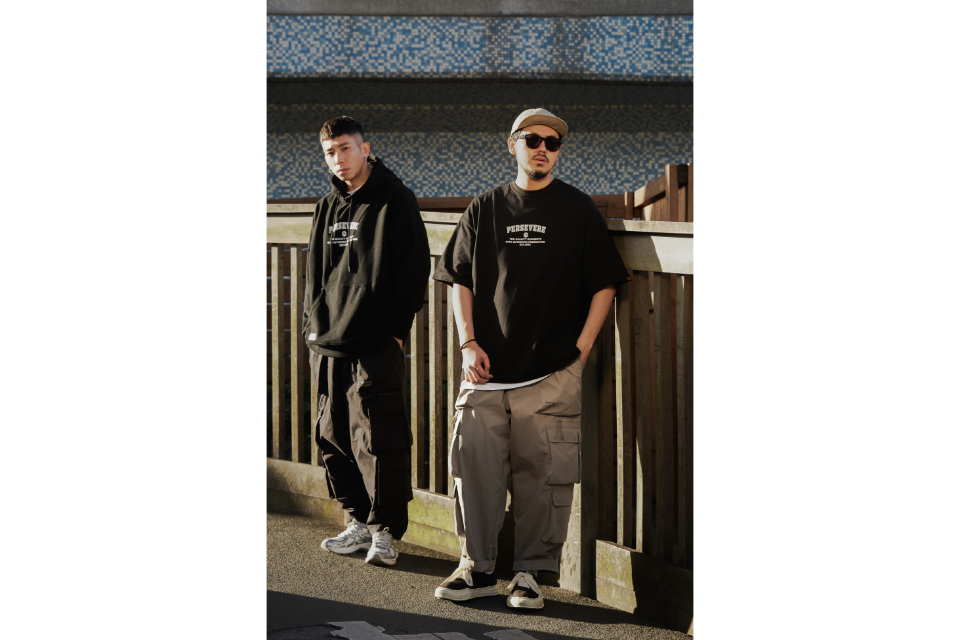 PERSEVERE x AES 23 AW Multi-Pocket Utility Cargo Pants (1)