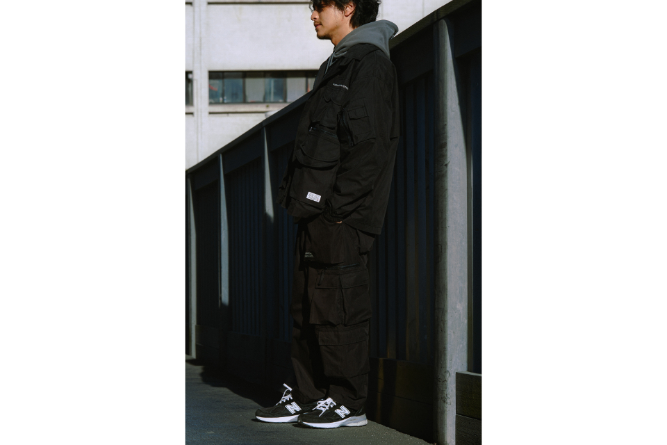 PERSEVERE x AES 23 AW Multi-Pocket Utility Cargo Pants (5)