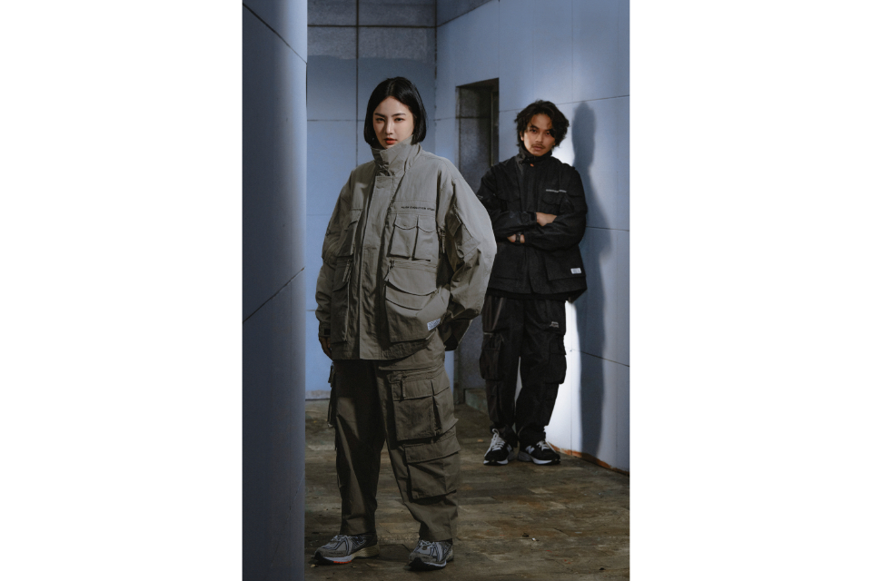 PERSEVERE x AES 23 AW Multi-Pocket Utility Jacket (1)