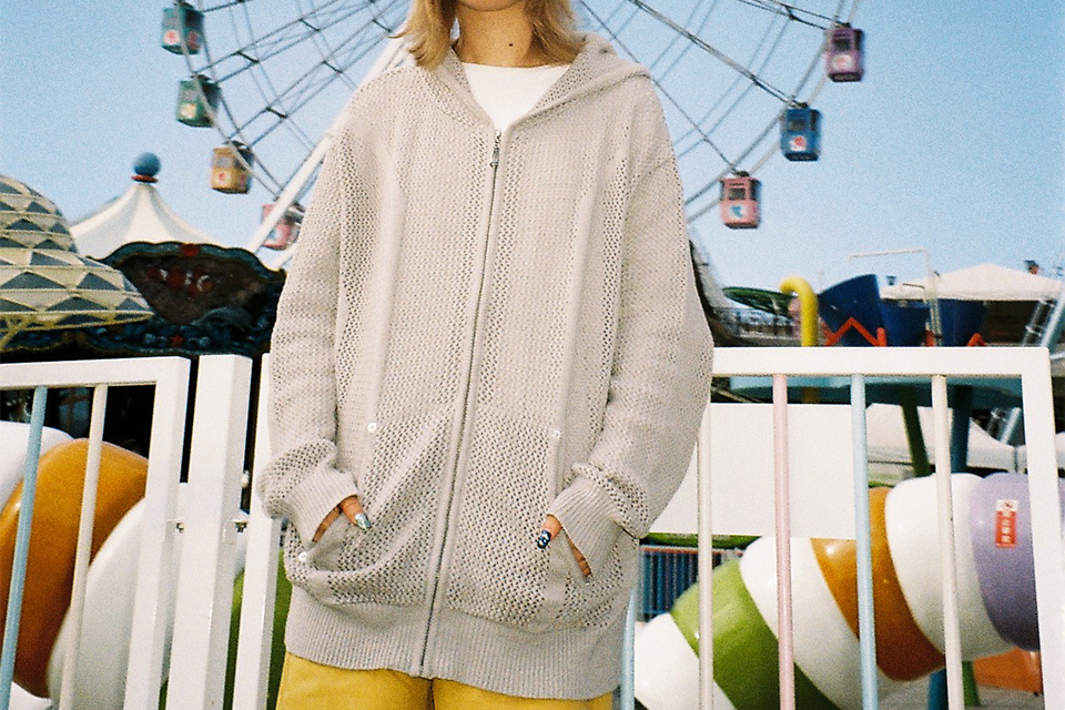 REMIX 23 AW ZZZip-UP Knitted Hoodie (1)