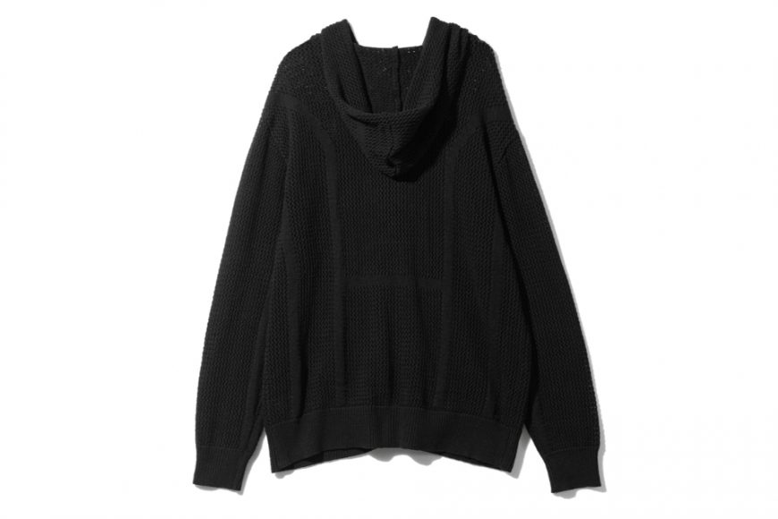 REMIX 23 AW ZZZip-UP Knitted Hoodie (4)