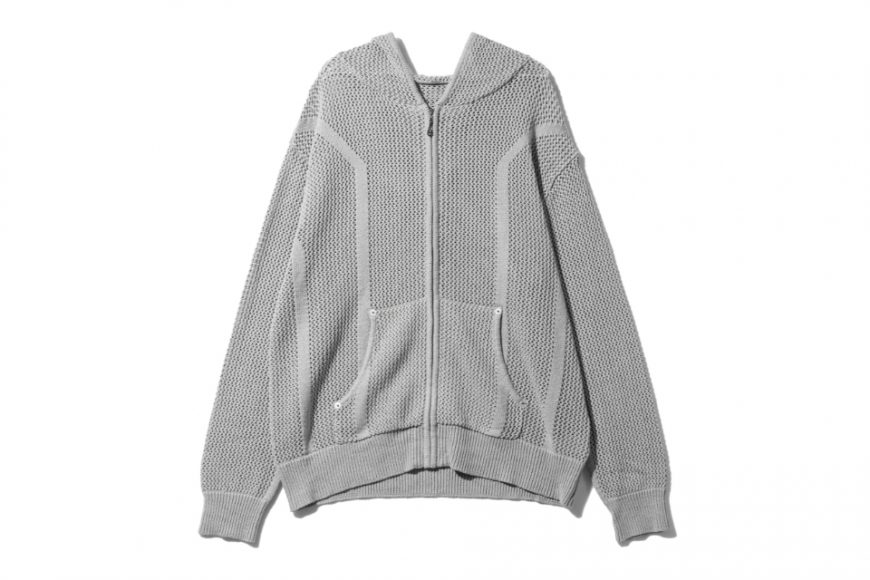 REMIX 23 AW ZZZip-UP Knitted Hoodie (7)