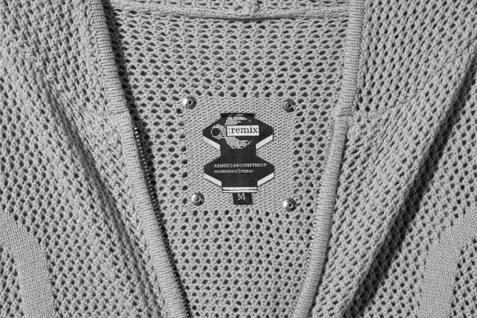 REMIX 23 AW ZZZip-UP Knitted Hoodie (9)
