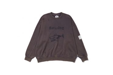 SMG 23 AW Destroyed Shark Graphic Sweatshirt (3)