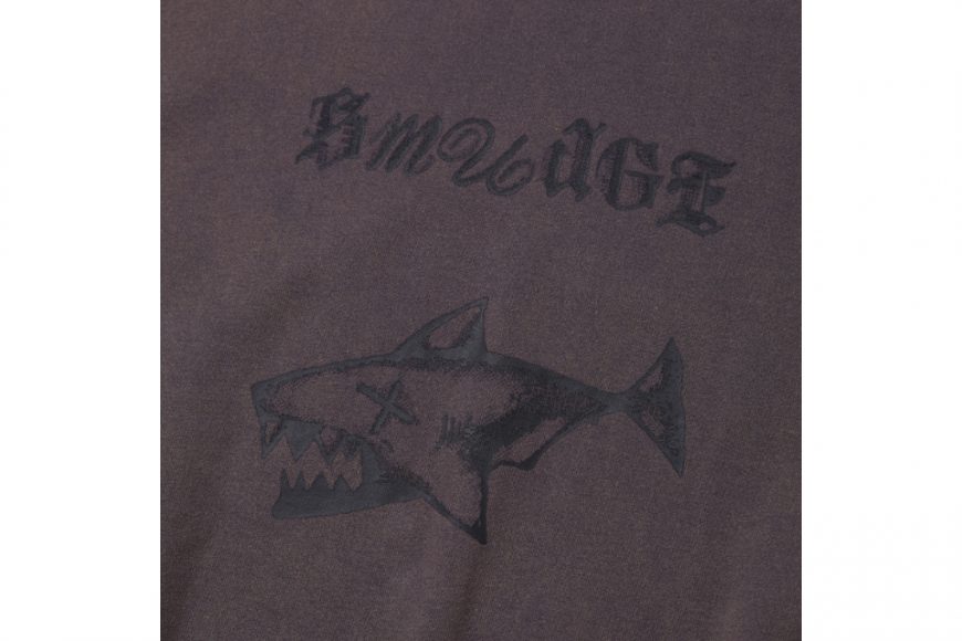 SMG 23 AW Destroyed Shark Graphic Sweatshirt (6)
