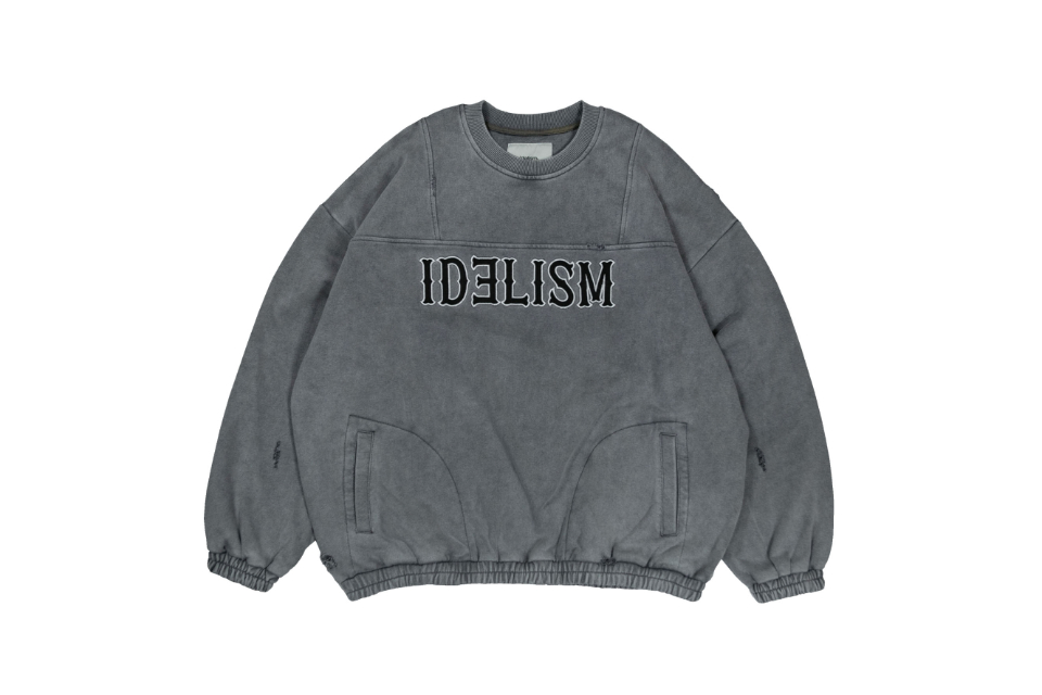 idealism 23 AW Washed Sweatshirt (2)