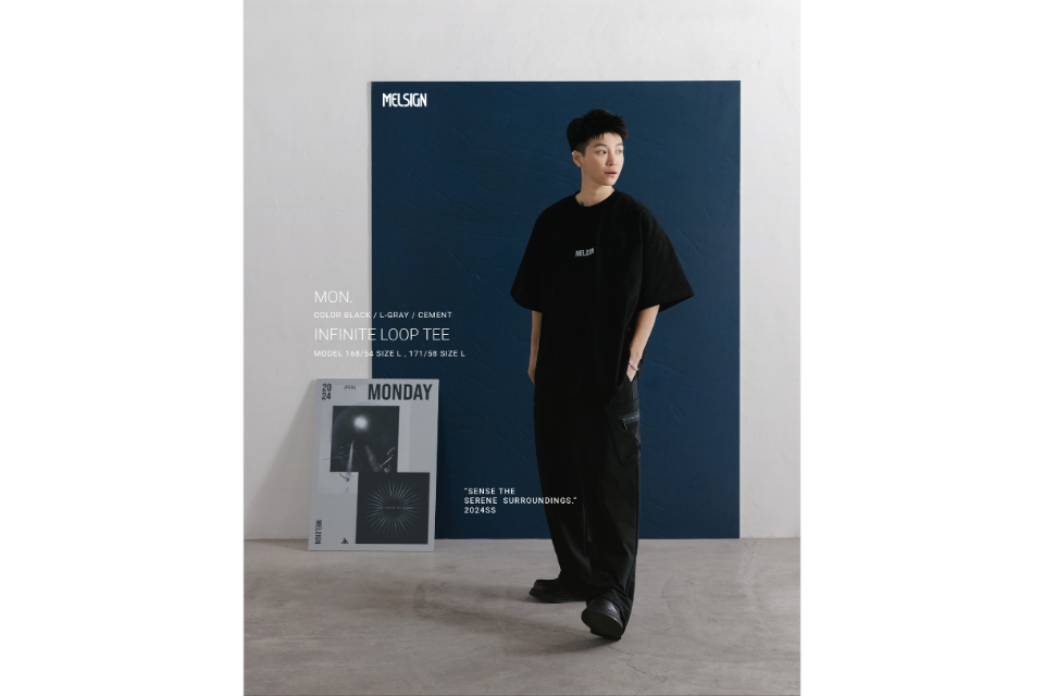 MELSIGN 24 SS Mon. Infinite loop Tee (2)