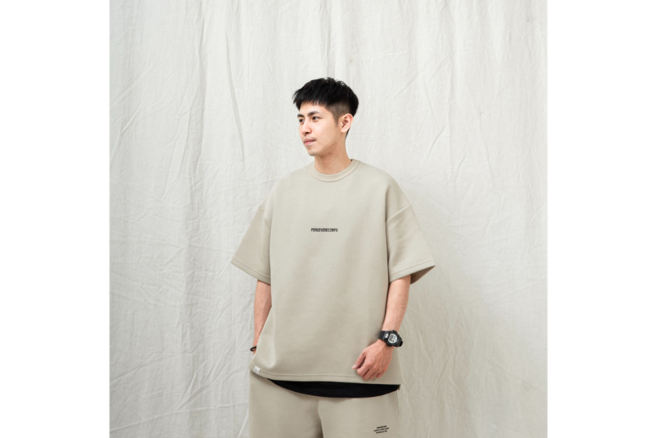 PERSEVERE 24 SS Anti-Wrinkle Casual Cotton T-Shirt (15)