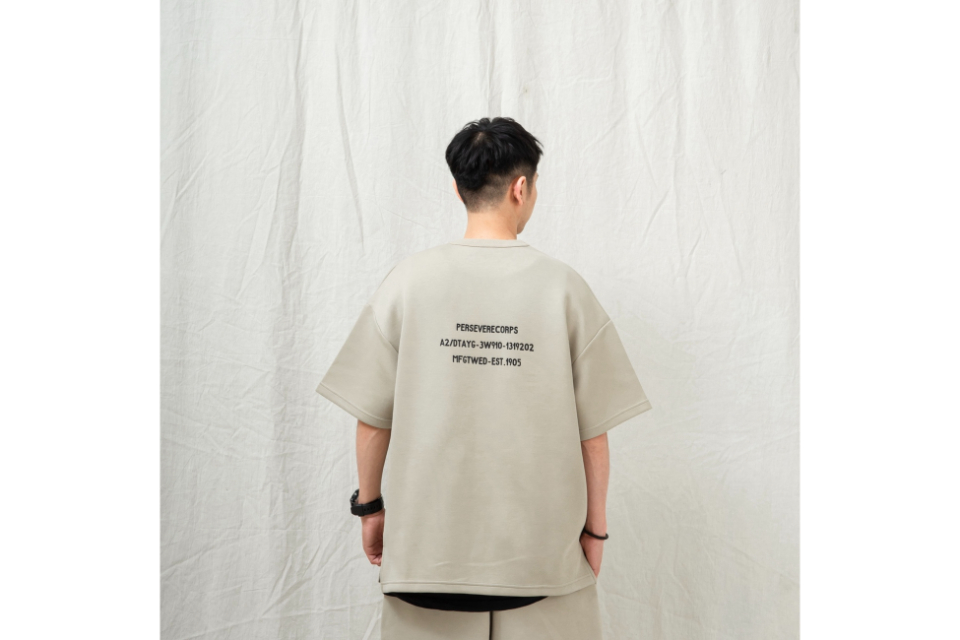 PERSEVERE 24 SS Anti-Wrinkle Casual Cotton T-Shirt (16)