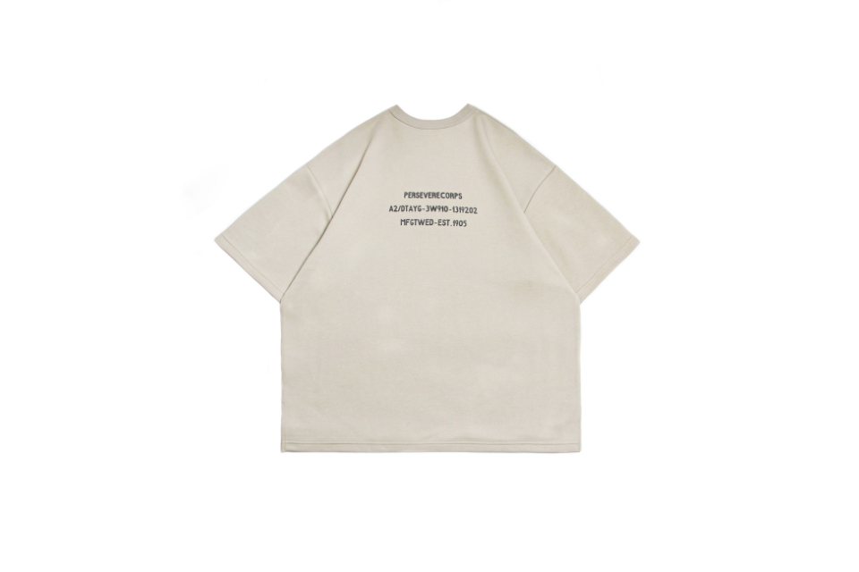 PERSEVERE 24 SS Anti-Wrinkle Casual Cotton T-Shirt (35)