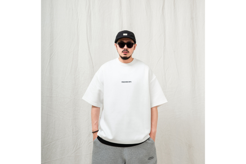 PERSEVERE 24 SS Anti-Wrinkle Casual Cotton T-Shirt (7)