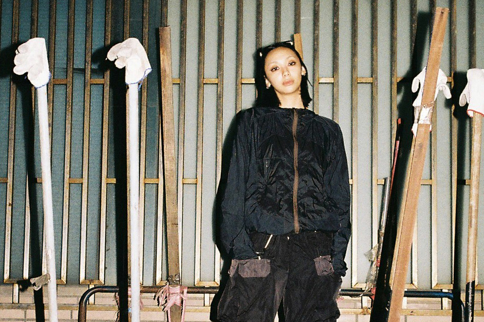REMIX 24 SS W1 Check Zipped Windbreaker Jacket (1)