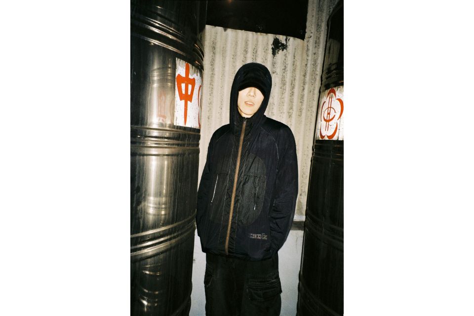 REMIX 24 SS W1 Check Zipped Windbreaker Jacket (4)