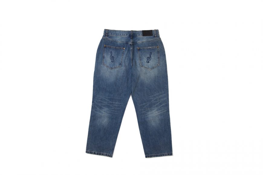 SMG 23 AW Destroyed Washed Denim Pants (4)