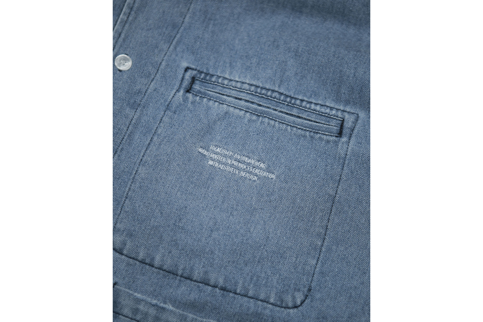 idealism 24 SS Denim Work Shirt (8)