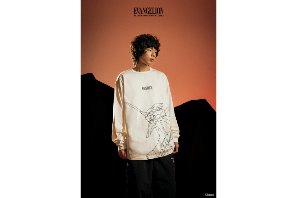 AES x NEON GENESIS EVANGELION 24 SS EVA-01 Long Sleeve Tee (3)