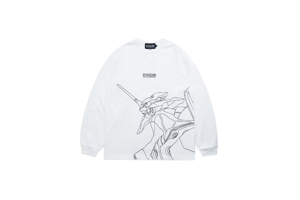 AES x NEON GENESIS EVANGELION 24 SS EVA-01 Long Sleeve Tee (9)