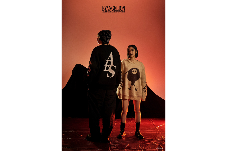 AES x NEON GENESIS EVANGELION 24 SS The 4th Angel Sweater (1)