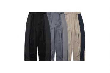MELSIGN 24 SS April Stripe Splicing Trousers (0)