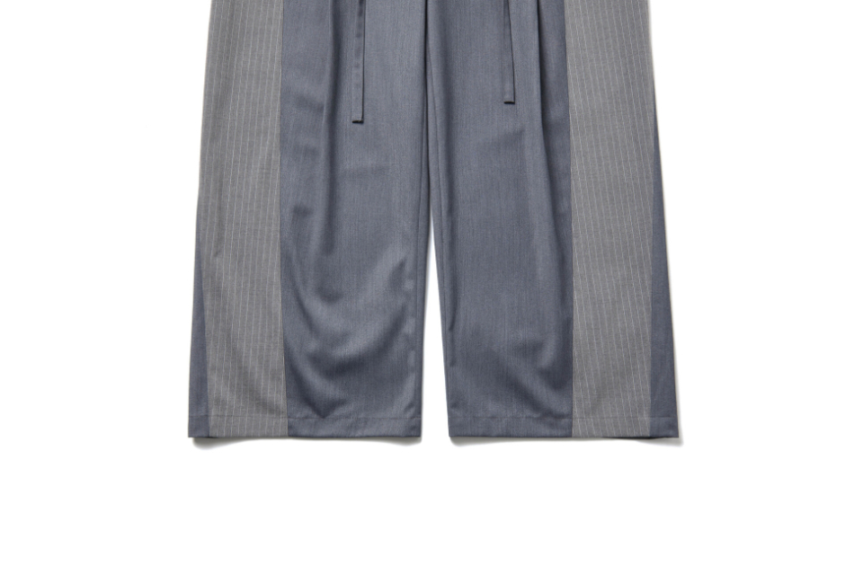 MELSIGN 24 SS April Stripe Splicing Trousers (20)