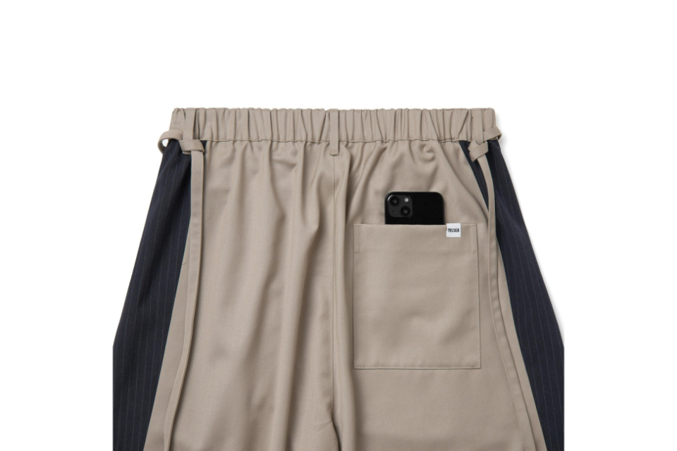 MELSIGN 24 SS April Stripe Splicing Trousers (29)