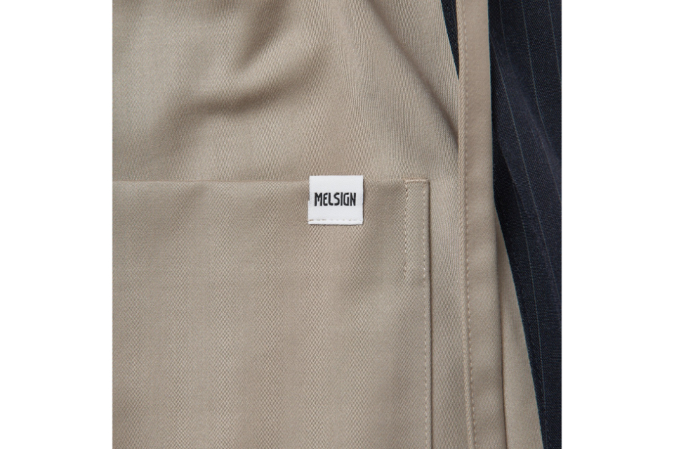 MELSIGN 24 SS April Stripe Splicing Trousers (30)