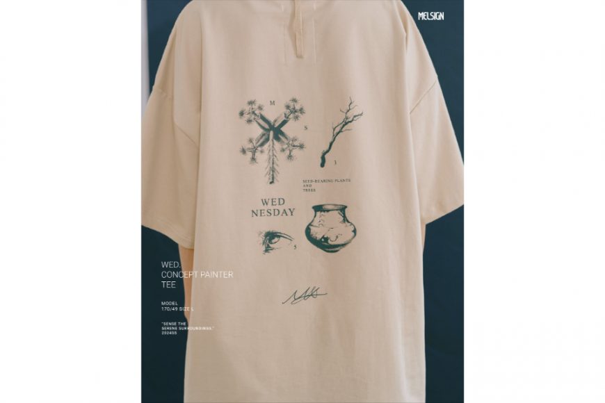 MELSIGN 24 SS Wed. Concept Painter Tee (12)