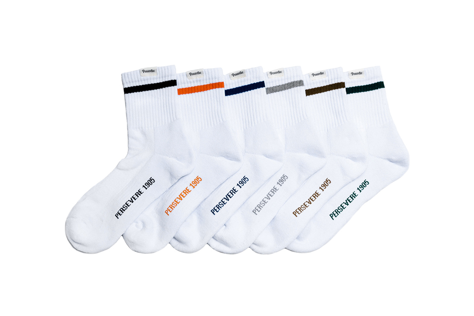 PERSEVERE 24 SS Authentic Stripe Crew Socks (0)