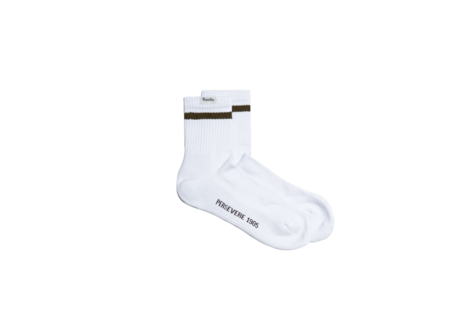 PERSEVERE 24 SS Authentic Stripe Crew Socks (30)