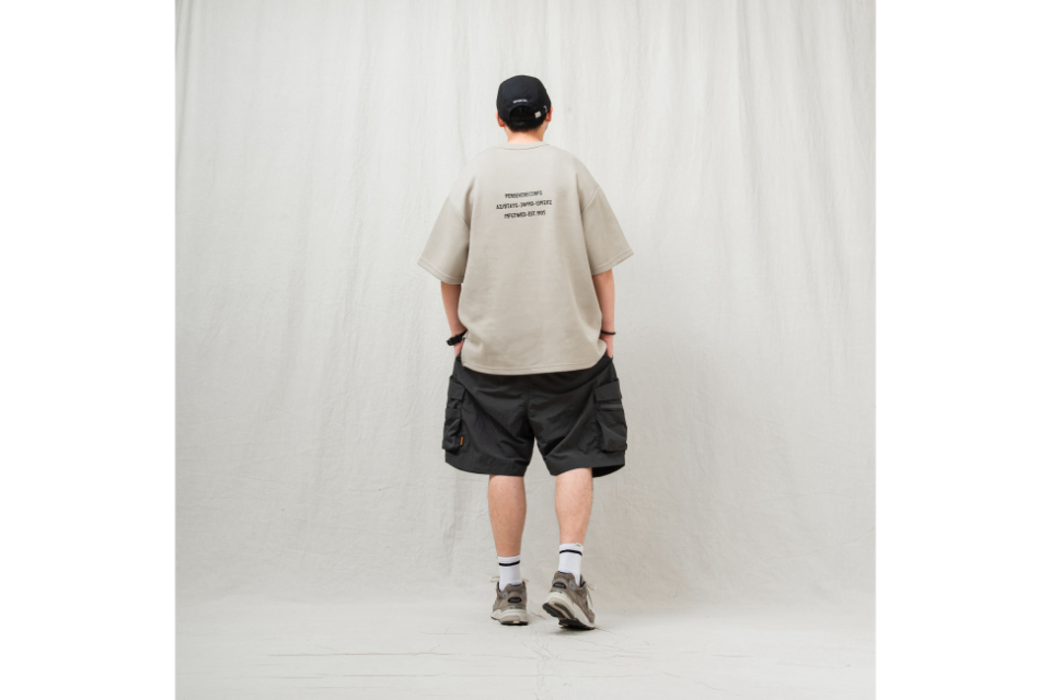 PERSEVERE 24 SS Water-Repellent Nylon Cargo Shorts (10)