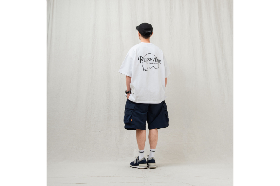 PERSEVERE 24 SS Water-Repellent Nylon Cargo Shorts (13)