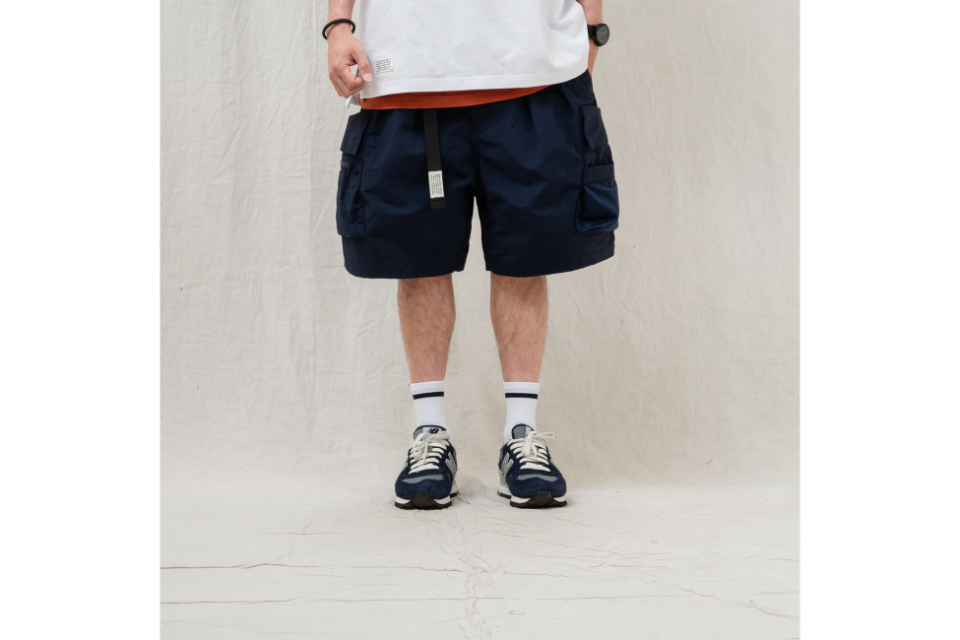 PERSEVERE 24 SS Water-Repellent Nylon Cargo Shorts (15)