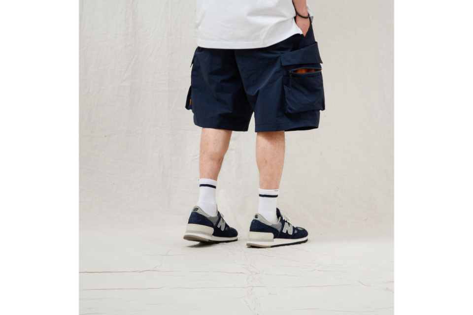 PERSEVERE 24 SS Water-Repellent Nylon Cargo Shorts (16)