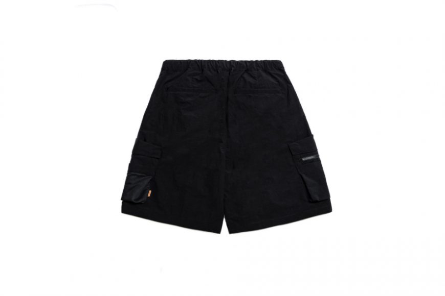 PERSEVERE 24 SS Water-Repellent Nylon Cargo Shorts (19)