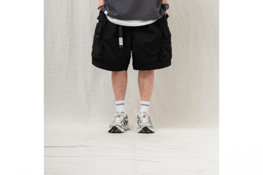 PERSEVERE 24 SS Water-Repellent Nylon Cargo Shorts (3)