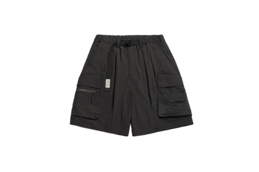 PERSEVERE 24 SS Water-Repellent Nylon Cargo Shorts (36)