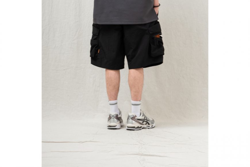 PERSEVERE 24 SS Water-Repellent Nylon Cargo Shorts (4)