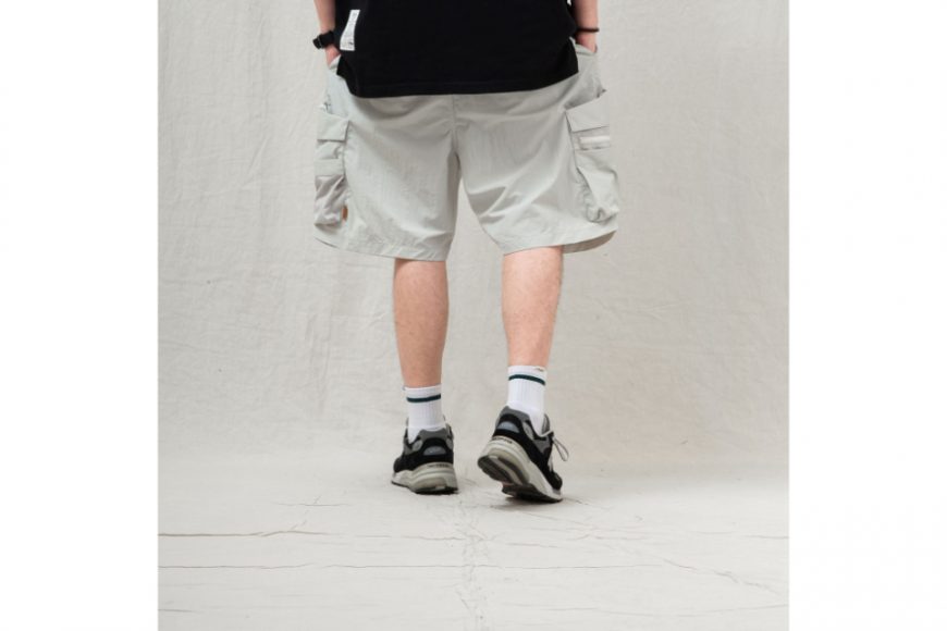 PERSEVERE 24 SS Water-Repellent Nylon Cargo Shorts (8)