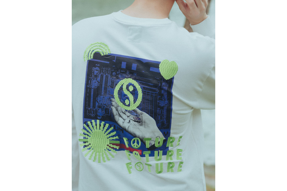 SMG 23 AW Remade Orange Graphic LS Tee (13)