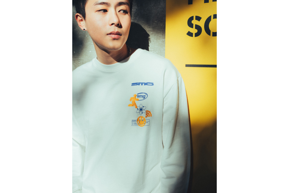 SMG 23 AW Remade Orange Graphic LS Tee (14)